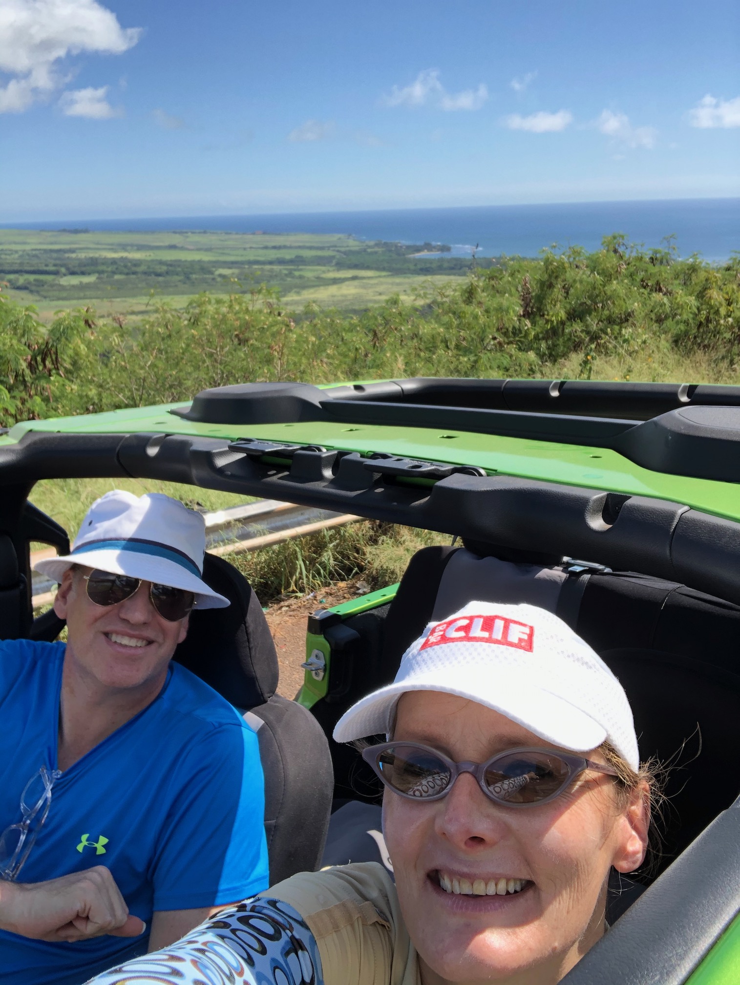 driving the coast, topless