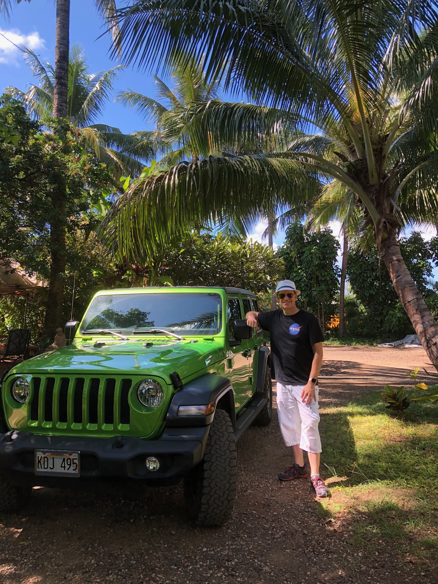 arriving with jeep rental